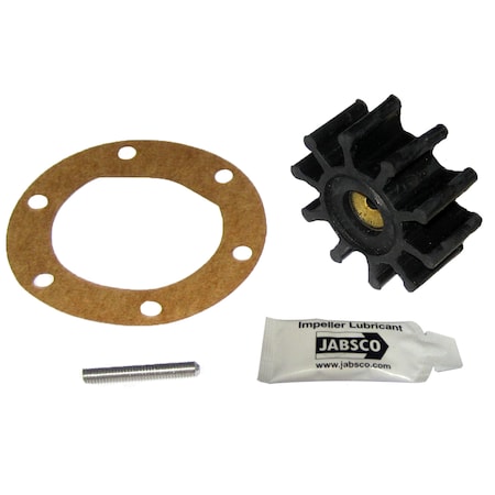 Jabsco Impeller Kit-10 Blade-Neoprene-2" Diameter x 7/8"W Pin Drive Insert 18673-0001-P